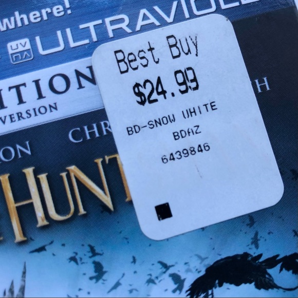 Blu-Ray + DVD Snow White & The Huntsman Extended Edition EUC - Picture 4 of 5